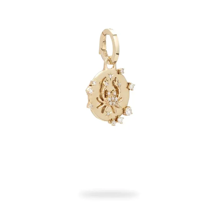 Zodiac Diamond Hinged Charm Adina Reyter Charm Necklaces